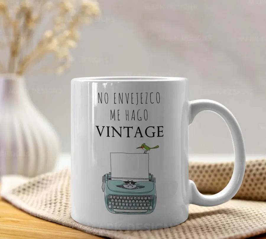Mug cerámico · Vintage