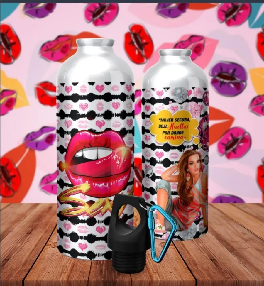 Botella térmica · Chevron Glam